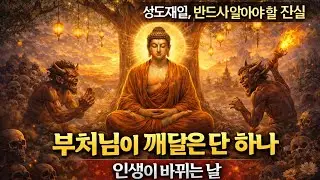 성도재일 설법｜부처님이 깨달은 단 하나의 진실｜이걸 알면 인생이 바뀝니다
