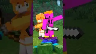 Shooting Endermen in Minecraft (ft. @camman18 ) #shorts