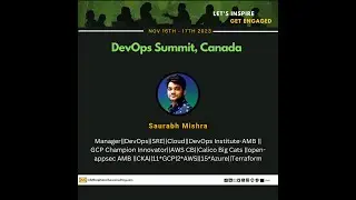 DevOps Summit 2023 - Application modernization Agility on Multi or Hybrid Cloud - Saurabh Mishra