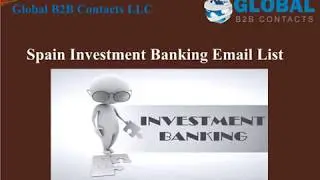 Spain Investment Banking Email list