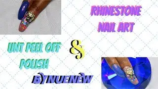 How I Create My Nail Art & UNT Peel Off Base Coat* Demo & Review by NueNew