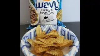 Lay's Wavy Potato Chips Carnitas Street Taco Flavored
