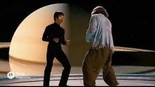 Bruce Lee in Space with Drunken Master - RIngs of Fists -.mov