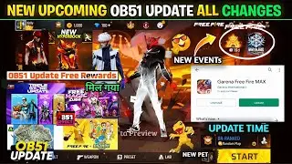 Free Fire OB51 Update All Changes Kya Kya Aaega🔥🤯 29 Oct | Free Rewards Ob51 | Free Fire New Event