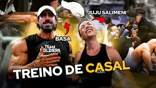 TREINO DE CASAL - JUJU SALIMENI E BASA - Primeiro Treino P&oacute;s-Campeonato | Soldiers Nutrition