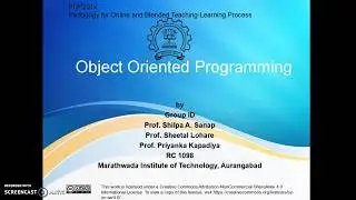 Introduction to  OOP