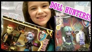 Monster High Doll Hunting for 13 Wishes: Twyla, Gigi, & Lab Partner dolls!  |  Kittiesmama