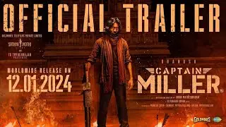 Captain Miller (Hindi) Official Trailer | Dhanush | Shivarajkumar | Arun Matheswaran | GV Prakash