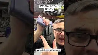 Внутрипоясной пистолет Glock 17 с TRL-7X
