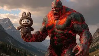 Lava God Le Aya Labubu Doll in GTA 5