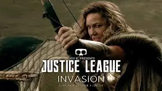 Steppenwolf vs Amazons | JLInvasion a Justice League fancut