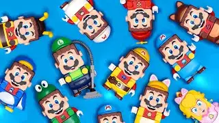 🔥 TODOS los POWER UPS de LEGO Super Mario 🔥 (Los 10 TRAJES con PODERES)
