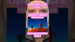 Cygnus X-1 Book II EVERY RUSH SONG EVER #rush #rushband #neilpeart #geddylee #alexlifeson #progrock
