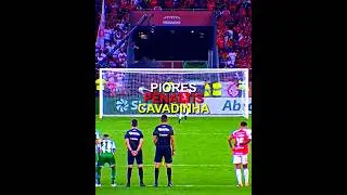 OS PIORES P&Ecirc;NALTIS DE CAVADINHA DO FUTEBOL BRASILEIRO #futebol #penalty #cavadinha #edit #shorts