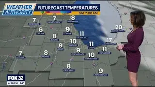 Get ready, Chicagoland! Sub-zero wind chills return tonight into Saturday.