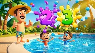 Splashy Baby Pool Time 💦 | Fun Water Song for Kids | Nursery Rhymes & Toddler Songs