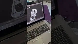 iReal M3 3D Scanning Black Objects  #3dscanning #inspection