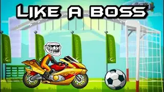 🤩 LIKE A BOSS 🔥 - Funny And Legendary Moments - Hill climb racing 2