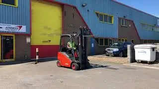Linde H16D Container loader available now Advanced Material Handling