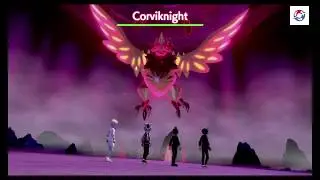 Shiny GMax Raid Den (Corviknight) w/ H.A.