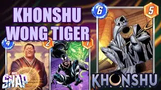 85% WIN RATE IS CRAZY!| Khonshu Wong Tiger| Marvel Snap