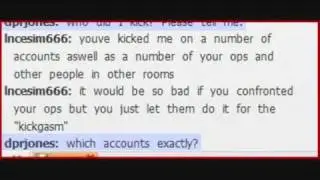 Ultimate retard - Incesim666 whines at DPRJones - UPDATE