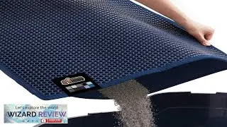 Gorilla Grip Honeycomb Cat Litter Mat Two Layer Trapping Waste Mats Soft Review