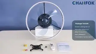 chanfok ceiling fans with lights