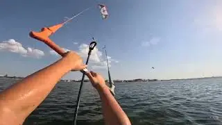кайтинг с go pro#kitesurfing