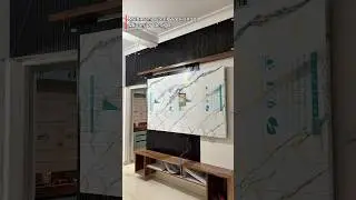 Modern Interior Design & Furniture Work Latest Modular Kitchen and TV Unit Desi 🚪🏠