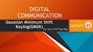 Gaussian Minimum Shift Keying (GMSK)