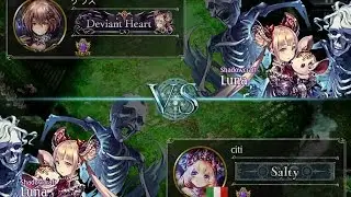 (A0) Shadowverse Midrange Shadowcraft vs Aggro Shadowcraft Gameplay ITA