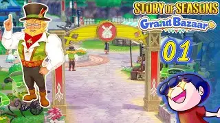 Un nuovo inizio a Zephyr Town! - Story of Seasons: Grand Bazaar || Gameplay ITA - Parte 1