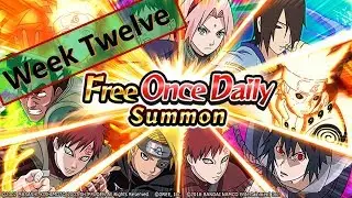 Free Singles Summons (Week Twelve) | Naruto Blazing