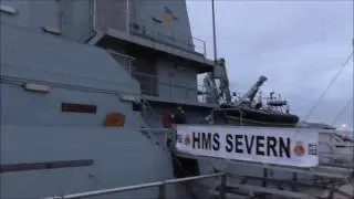 Offshore Patrol Vessel HMS Severn Belfast 2017