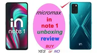 Micromax In 1 note unboxing and full review