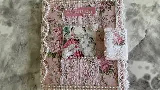 Quick & Easy pocket notebook from a small pharmacy bag!  #craftwithme   Great gift!
