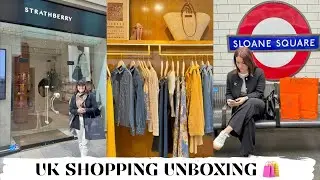 ШОППИНГ ПО ВЕЛИКОБРИТАНИИ 🛍️ пробуем Herbag и тонны приятных глазу продуктов: Strathberry, Hermes...