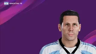 DIEGO SIMEONE WC FRANCE 98 PES 2020/2021