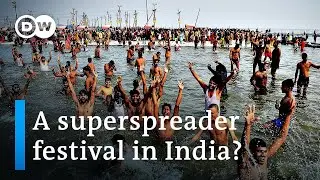 Thousands in India gather for Magh Mela festival amid COVID surge | DW News