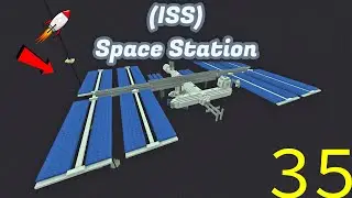 Making the (ISS) Space Station in Minecraft(Minecraft Bedrock Edition: Hardcore Survival)-35