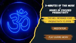 Om Sound - Best for Meditation and to improve concentration #om #ram #krishna #premanandjimaharaj
