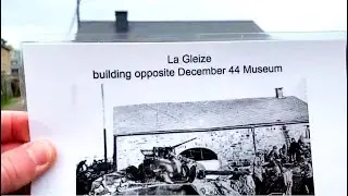 La Gleize - Belgium - House / Sherman Tank - Then & Now - October 24