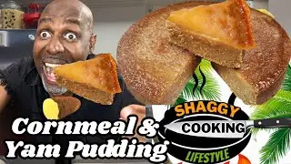 Cornmeal & Yam Pudding! A Taste of the Islands