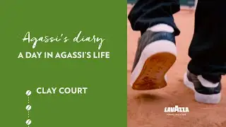 A day in Agassi's life - Clay Court | Lavazza