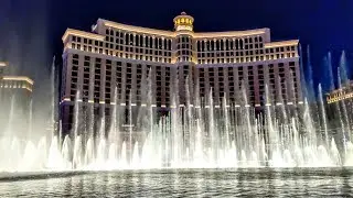 Bellagio Water Fountain Show in Las Vegas, Nevada