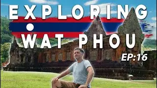🇱🇦 Wat Phou Temple, Pakse (Laos Motorbike Trip Ep16)