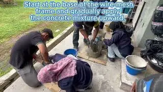 Mini Project AMK20403| FERRO-CEMENT OUTDOOR GARDEN STOOLS (GROUP A2)
