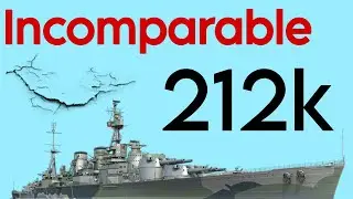 Incomparable : 212k | WoWs Blitz