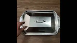 The baking tray is rectangular. #cooking #kitchen #kitchenware